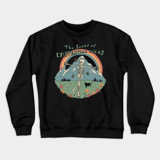 The Sound of Existential Dread Crewneck Sweatshirt